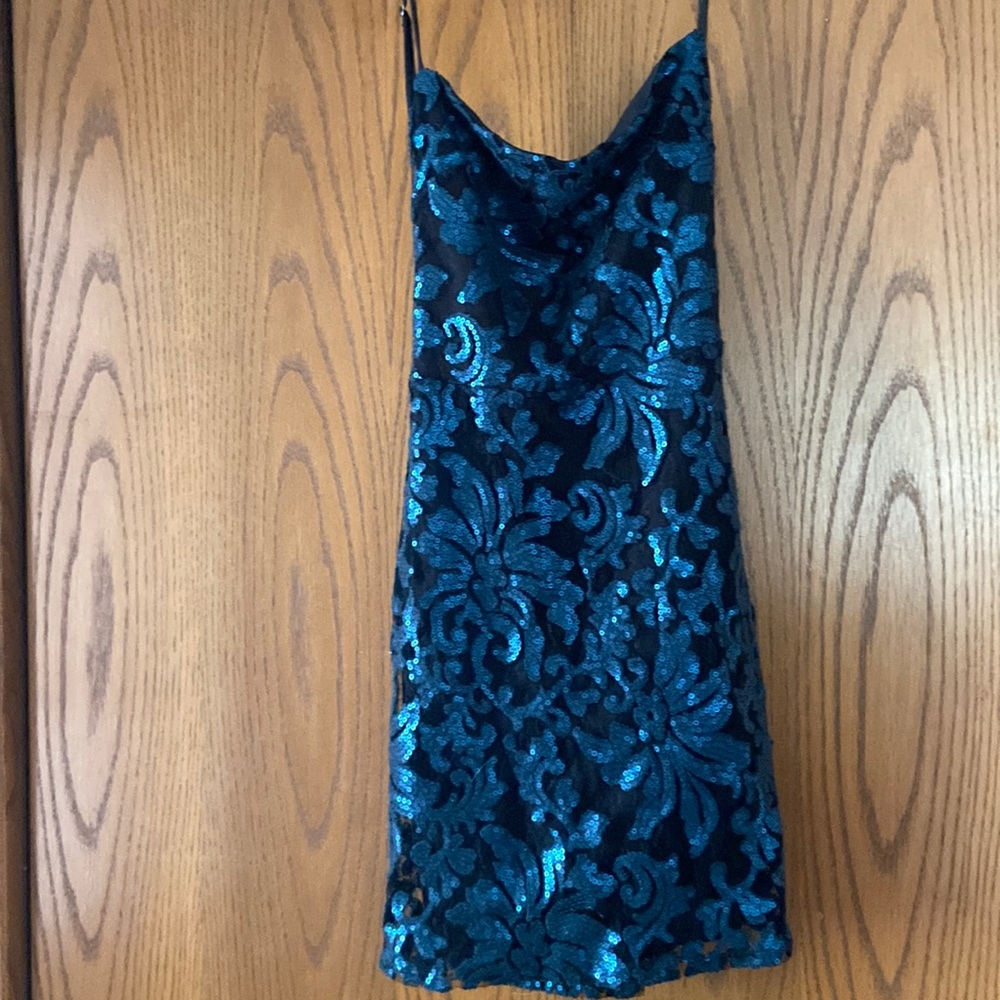 Beautiful cocktail dress from Lucy In the Sky. XS